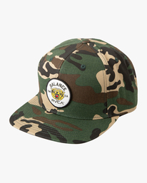 0 Squadron - Casquette snapback pour Homme Vert F5CPRJRVF2 RVCA