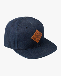 2 Artisanal - Casquette snapback pour Homme Bleu F5CPRKRVF2 RVCA