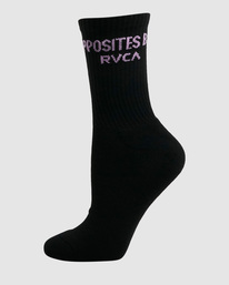 3 Balance - Pack de 4 chaussettes basses pour Femme Gris F9SORARVF2 RVCA