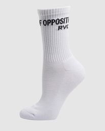5 Balance - Pack de 4 chaussettes basses pour Femme Gris F9SORARVF2 RVCA