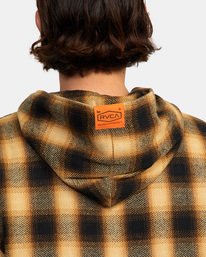 2 Check HD Jacket White GVYJK00105 RVCA