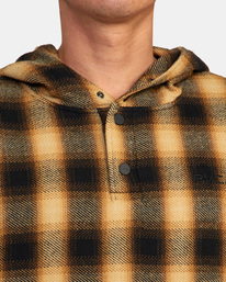 6 Check HD Jacket White GVYJK00105 RVCA