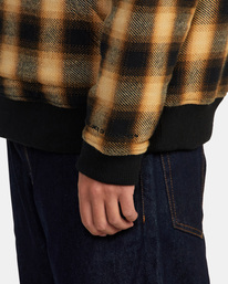 8 Check HD Jacket White GVYJK00105 RVCA