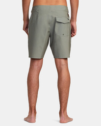 rvca, Apex Boardshorts 18", ALOE WAVE (tmz0) Apex 18" - Boardshorts/Jams for Men M1042RLT