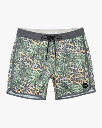 0 Freeport Boardshorts 16" Green M1072RFT RVCA