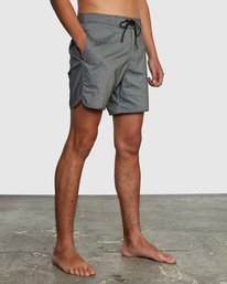 3 Freeport Boardshorts 16" Black M1072RFT RVCA