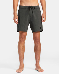 1 Freeport Boardshorts 16" Black M1072RFT RVCA