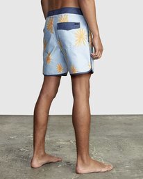 4 Freeport Boardshorts 16" Blue M1072RFT RVCA