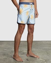 5 Freeport Boardshorts 16" Blue M1072RFT RVCA