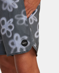 6 Freeport Boardshorts 16" Purple M1072RFT RVCA