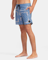4 Freeport Boardshorts 16" Blue M1072RFT RVCA