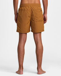 2 Breakout Elastic Boardshorts 16” Brown M111VRBE RVCA