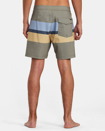 rvca, Westport Boardshorts 17", NEW ALOE (gcb0) WESTPORT TRUNK M1121RWT