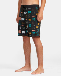 4 VA Boardshorts 19" Black M112VRVA RVCA