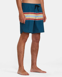 6 Eastern Elastic Boardshorts 17" Blue M1182REE RVCA