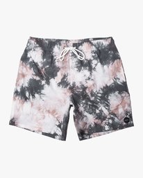 0 Manic Elastic Waist Boardshorts 17" Grey M1191RME RVCA