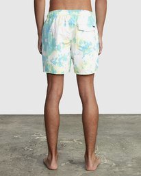 2 Manic Elastic Waist Boardshorts 17" Blue M1191RME RVCA