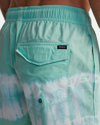 8 Manic Elastic Waist Boardshorts 17" Green M1191RME RVCA