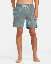 1 Manic Elastic Waist Boardshorts 17" Green M1191RME RVCA