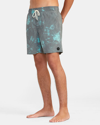 4 Manic Elastic Waist Boardshorts 17" Green M1191RME RVCA