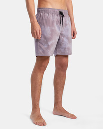 6 Manic Elastic Waist Boardshorts 17" Black M1191RME RVCA