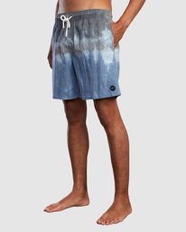 4 Manic Elastic Waist Boardshorts 17" Black M1191RME RVCA