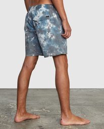 6 Manic Elastic Waist Boardshorts 17" Blue M1191RME RVCA