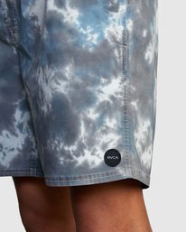 7 Manic Elastic Waist Boardshorts 17" Blue M1191RME RVCA