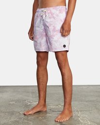 4 Manic Elastic Waist Boardshorts 17" White M1191RME RVCA