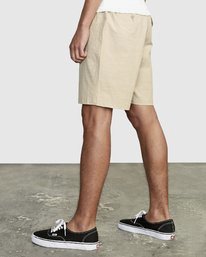 4 All Time Solid Coastal Hybrid Shorts 19” Beige M206QRCO RVCA