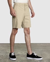 5 All Time Solid Coastal Hybrid Shorts 19” Beige M206QRCO RVCA