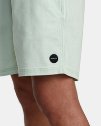 3 Escape Elastic Waist Walkshorts 17” Blue M2073REE RVCA