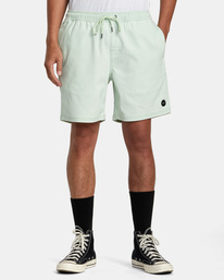 1 Escape Elastic Waist Walkshorts 17” Blue M2073REE RVCA