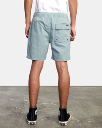2 Escape Elastic Walkshorts 17” Blue M2073REE RVCA