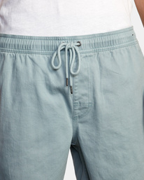 8 Escape Elastic Walkshorts 17” Blue M2073REE RVCA