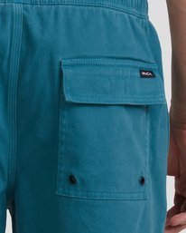 3 Escape Elastic Waist Walkshorts 17” Blue M2073REE RVCA