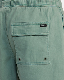 8 Escape Elastic Walkshorts 17” Blue M2073REE RVCA