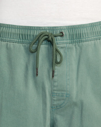 9 Escape Elastic Walkshorts 17” Blue M2073REE RVCA