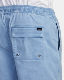 8 Escape Elastic Waist Walkshorts 17” Blue M2073REE RVCA