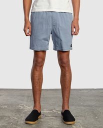 1 Escape Elastic Waist Walkshorts 17” Grey M2073REE RVCA