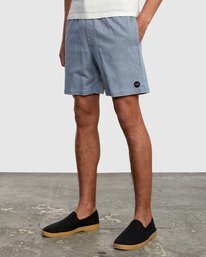 4 Escape Elastic Waist Walkshorts 17” Grey M2073REE RVCA
