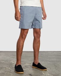 5 Escape Elastic Waist Walkshorts 17” Grey M2073REE RVCA