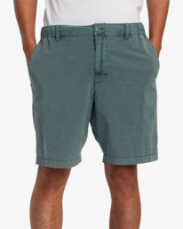 1 All Time Rinsed Coastal Hybrid Shorts 19” Green M211TRCR RVCA