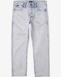 0 New Dawn Straight Fit Denim Jeans White M3053RND RVCA