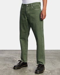 4 New Dawn Straight Fit Denim Jeans Green M3053RND RVCA