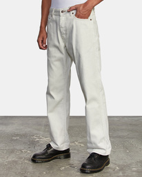 4 New Dawn Straight Fit Denim Jeans Beige M3053RND RVCA