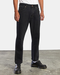 6 New Dawn Straight Fit Denim Jeans Black M3053RND RVCA