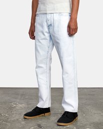 3 New Dawn Straight Fit Denim Jeans White M3053RND RVCA