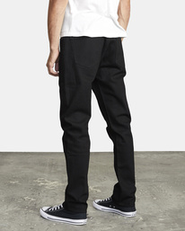 4 RVCA Rockers Skinny Denim Jeans Grey M3143RRO RVCA