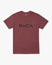 0 Big RVCA Tee Red M420VRBI RVCA